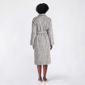 Womens Dreaming of Jules Long Sleeve Bows Embossed Plush Robe - image 3