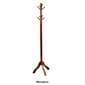 Casual Contemporary Living Solid Acacia Hall Tree Coat Rack - image 6