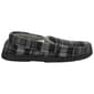 Mens Preswick & Moore® Microsuede Moccasin Slippers - Grey Plaid - image 3