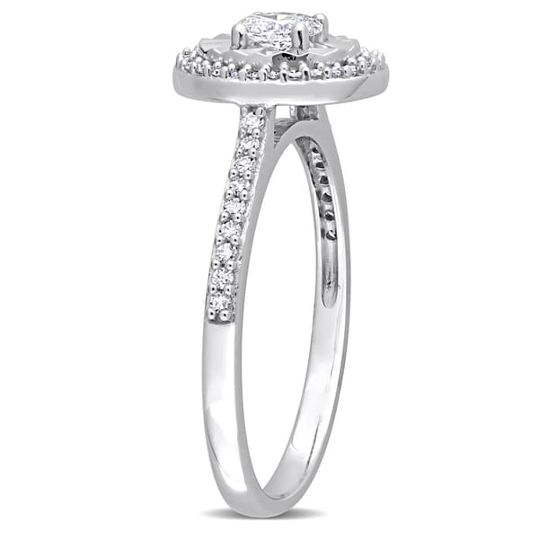 Diamond Classics™ 14kt. White Gold 1/3ctw. Diamond Ring