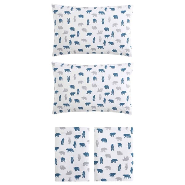 Eddie Bauer Bear Mountain Cotton Flannel Sheet Set