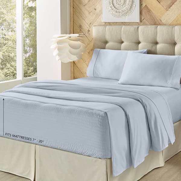 J. Queen New York Royal Fit Coolmax Sheet Set - image 