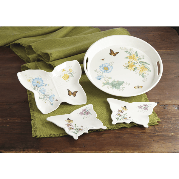 Lenox® Butterfly Meadow® Melamine Round Tray