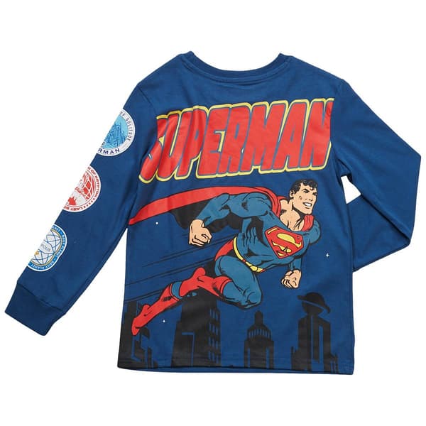 Boys (4-7) Superman™ Long Sleeve Tee