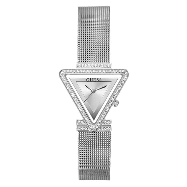 Womens Guess Watches&#40;R&#41; Silver Tone Stainless Steel Watch -GW0508L1