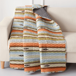 Greenland Home Fashions™ Painted Desert Reversible Quilted Throw