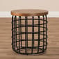 Baxton Studio Carie Accent Table - image 2