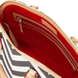 Dooney & Bourke Chevron Zip Zip Satchel