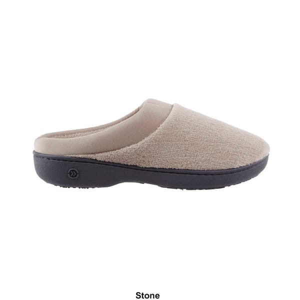 Womens Isotoner&#174; Microterry Hoodback Slippers