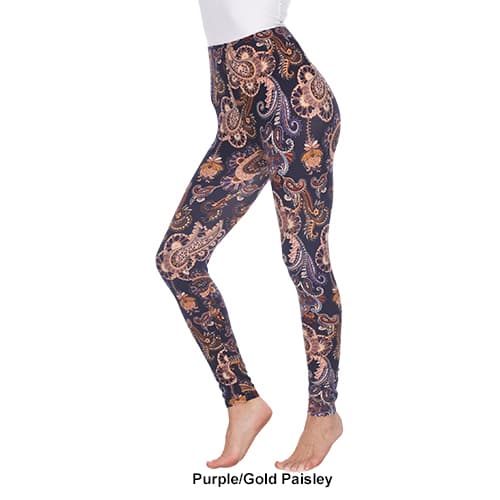 Womens White Mark Paisley Floral Leggings