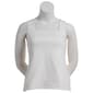 Womens Kasper Solid Double Layer Square Neck Tank - image 1