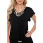 Womens White Mark Myla Embellished Tunic Maternity Top - image 5