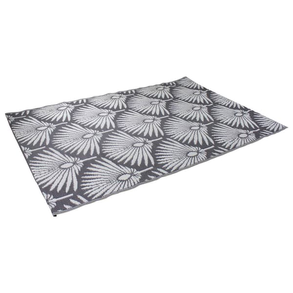 Northlight Seasonal Fan Leaf Rectangular Outdoor Area Rug