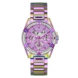Womens Guess Watches&#40;R&#41; Iridescent Stainless Steel Watch - GW0464L4
