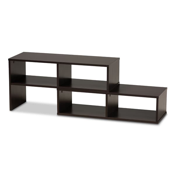 Baxton Studio Andor Adjustable 2 Piece Wood TV Stand