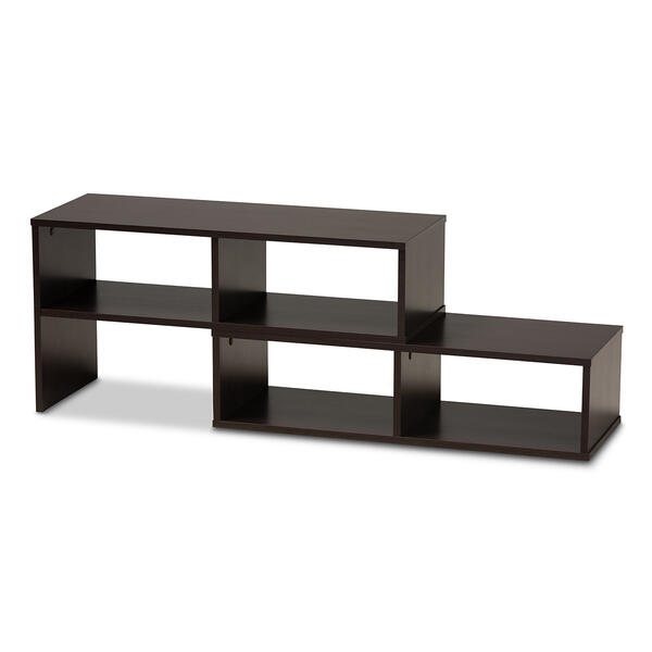 Baxton Studio Andor Adjustable 2 Piece Wood TV Stand - image 