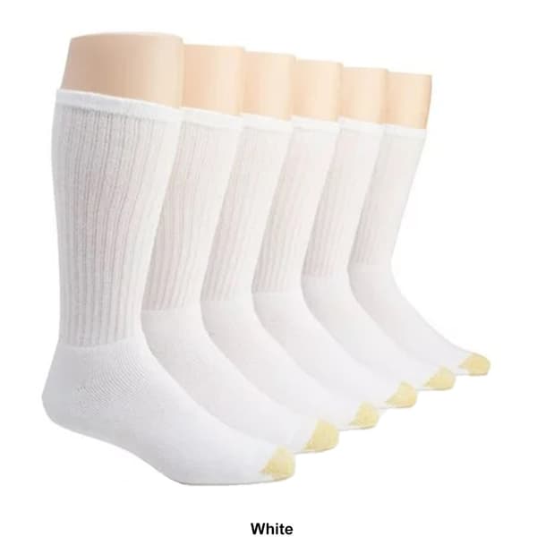 Mens Gold Toe&#174; 6pk. Harrington Crew Socks