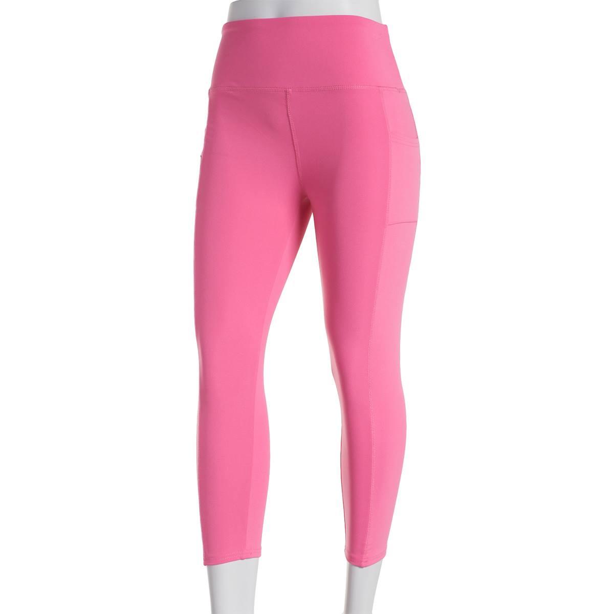 Womens Starting Point® Solid Performance Capris w/Pockets