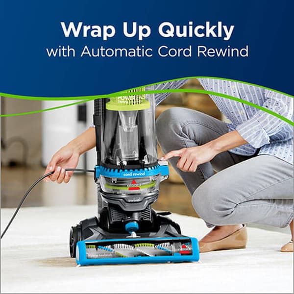 Famous Maker Powerease Swivel Pet Rewind Vacuum - 2253