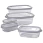 Farberware&#40;R&#41; 10pc. Rectangle Storage Set - Light Grey - image 1