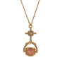 Symbols of Faith 14kt. Gold-Dipped Cross Multi-Stone Necklace - image 2