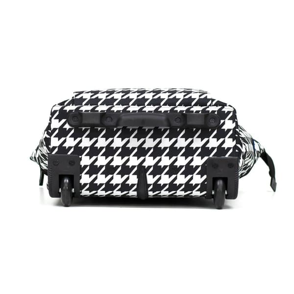 Olympia USA Fashionista Everyday Carry-On Houndstooth Tote