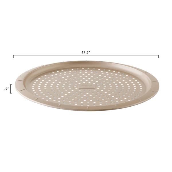 BergHOFF Balance 12.5in. Carbon Steel Perforated Pizza Pan
