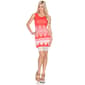 Womens White Mark Diem Short Sheath Dress - image 1