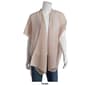 Womens Adrienne Vittadini Pleated Oversize Mesh Kimono - image 5