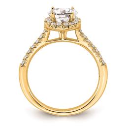 Pure Fire 14kt. Gold Promise Lab Grown Diamond Halo Ring