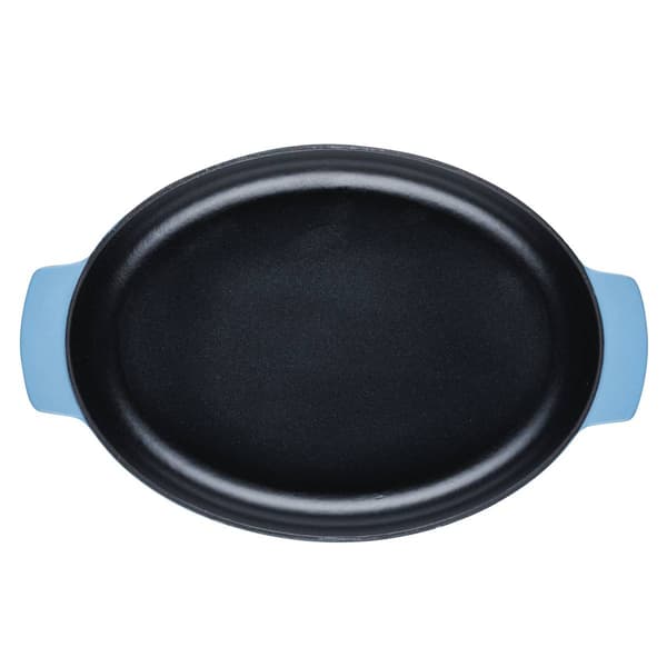 KitchenAid&#174; 2.5qt. Enameled Cast Iron Au Gratin Roasting Pan-Blue