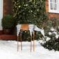 Alpine Metal Rustic Grazing Reindeer Christmas D&#233;cor - image 4