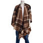 Womens Altare Classic Plaid Ruana - image 1