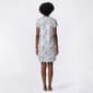 Womens Charmour Short Sleeve Floral Lace Trim Nightshirt - image 2