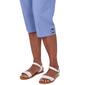 Womens Alfred Dunner Summer Breeze Lightweight Solid Capri Pants - image 3