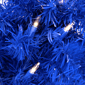 Northlight 24in. Royal Blue Pre-Lit Pine Christmas Wreath - image 5