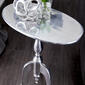 9th & Pike&#174; Silver Aluminum Oval Traditional Accent Table - image 3