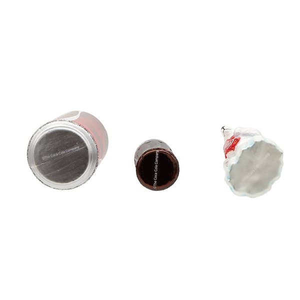 Kurt S. Adler 3pc. Glass Coca-Cola Mini Ornament Set