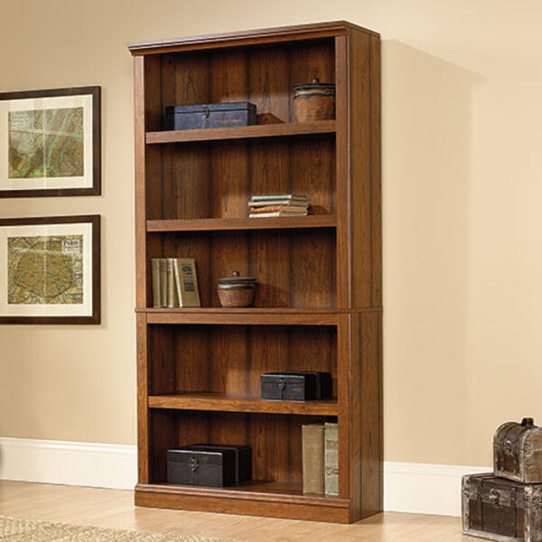 Sauder 5 Shelf Bookcase - Washington Cherry - image 