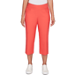 Petite Ruby Rd. Key Items Pull On Silky Tech Capri - image 1