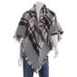 Womens Modena Woven Plaid Cape - image 1