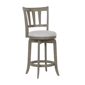 HH2 Home Presque Isle Grey Wood Counter Height Swivel Stool - image 2