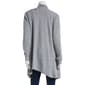 Womens New York Laundry Roll Tab Sleeve  Drape Front Cardigan - image 2