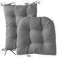 Sweet Home Collection 2pc. Non-Slip Rocking Chair Cushions - image 8