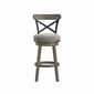HH2 Home Reid Wood Adjustable Height Swivel Stool - image 3