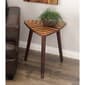 9th & Pike® Dark Brown Wood Modern Accent Table - image 6