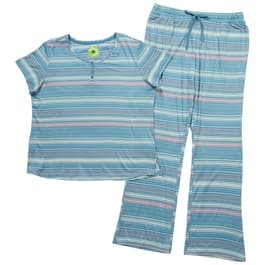 Laura Ashley Women's Hacci Notch Collar PJ Set… : : Clothing,  Shoes & Accessories