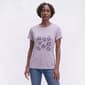 Petite Mountain Ridge Hawaiian Lei Crew Neck Graphic Tee - image 1