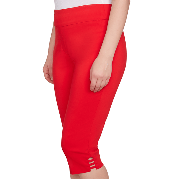 Petite Ruby Rd. Americana Chic Ladder Hem Americana Clamdigger