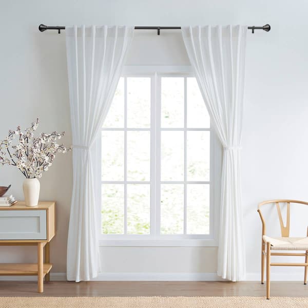 DKNY Conrad 66in. Curtain Rod Set